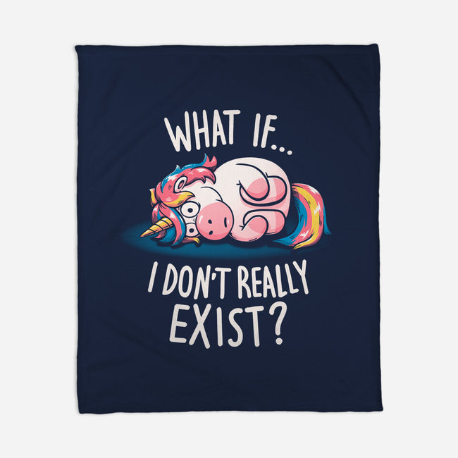 What If I Don't Exist-None-Fleece-Blanket-koalastudio