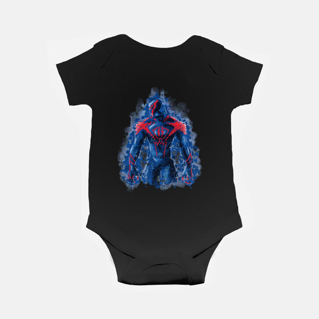 Spider Splatter-Baby-Basic-Onesie-nickzzarto