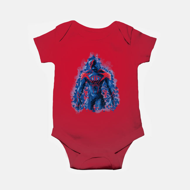 Spider Splatter-Baby-Basic-Onesie-nickzzarto
