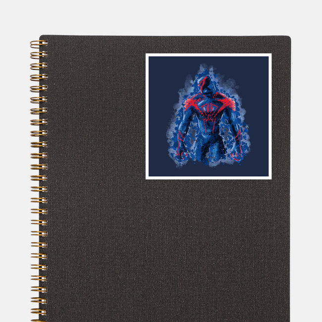 Spider Splatter-None-Glossy-Sticker-nickzzarto