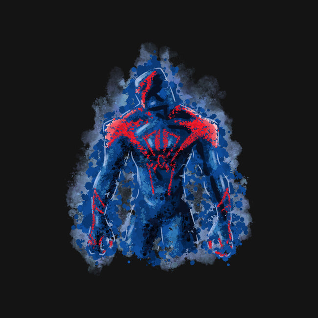 Spider Splatter-Womens-Fitted-Tee-nickzzarto
