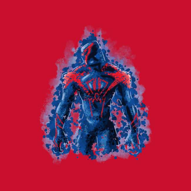 Spider Splatter-Womens-Fitted-Tee-nickzzarto