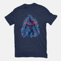 Spider Splatter-Womens-Fitted-Tee-nickzzarto