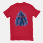 Spider Splatter-Womens-Fitted-Tee-nickzzarto
