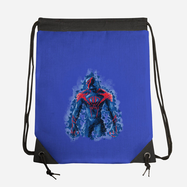 Spider Splatter-None-Drawstring-Bag-nickzzarto