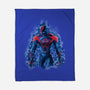 Spider Splatter-None-Fleece-Blanket-nickzzarto