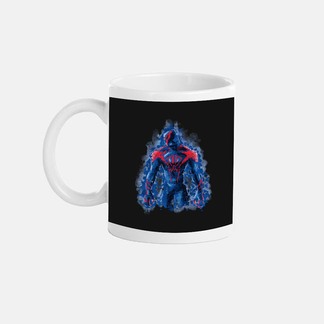 Spider Splatter-None-Mug-Drinkware-nickzzarto
