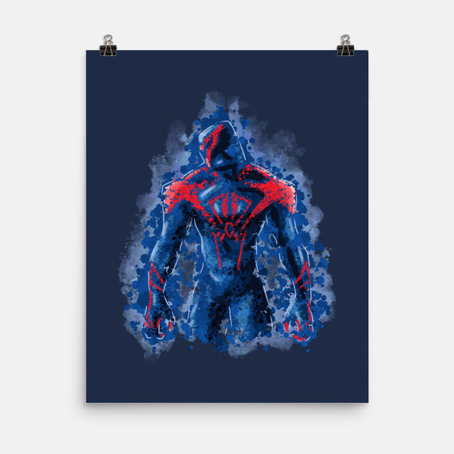 Spider Splatter-None-Matte-Poster-nickzzarto