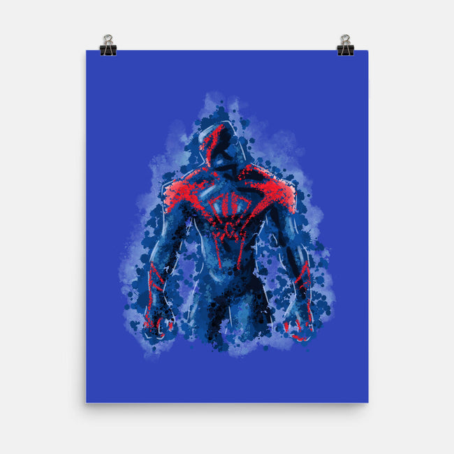 Spider Splatter-None-Matte-Poster-nickzzarto