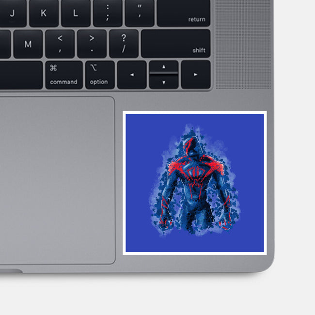 Spider Splatter-None-Glossy-Sticker-nickzzarto