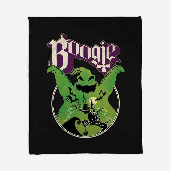 Ghost Boogie-None-Fleece-Blanket-Barbadifuoco