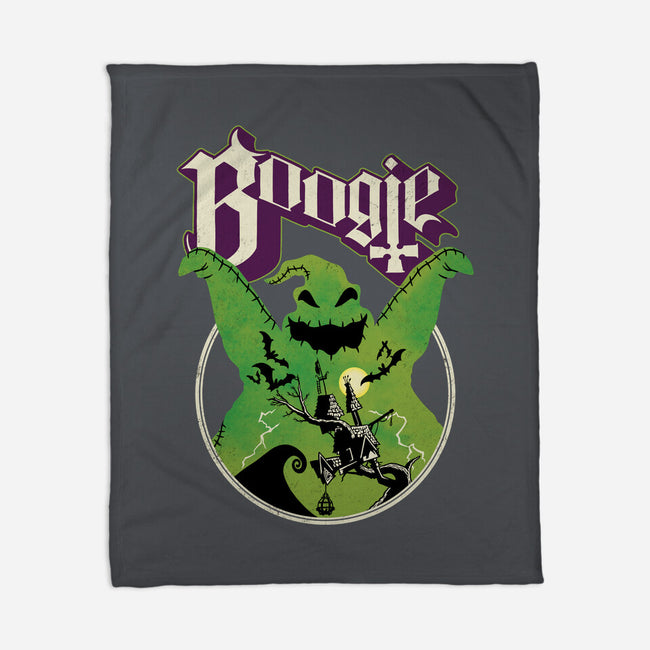 Ghost Boogie-None-Fleece-Blanket-Barbadifuoco