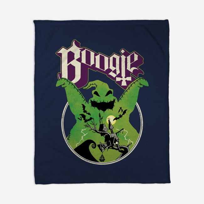 Ghost Boogie-None-Fleece-Blanket-Barbadifuoco