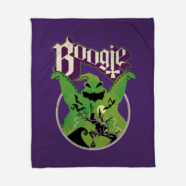 Ghost Boogie-None-Fleece-Blanket-Barbadifuoco