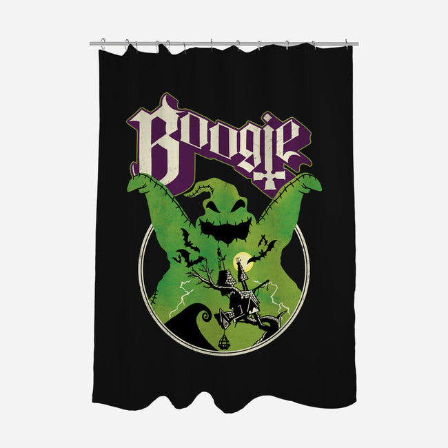 Ghost Boogie-None-Polyester-Shower Curtain-Barbadifuoco