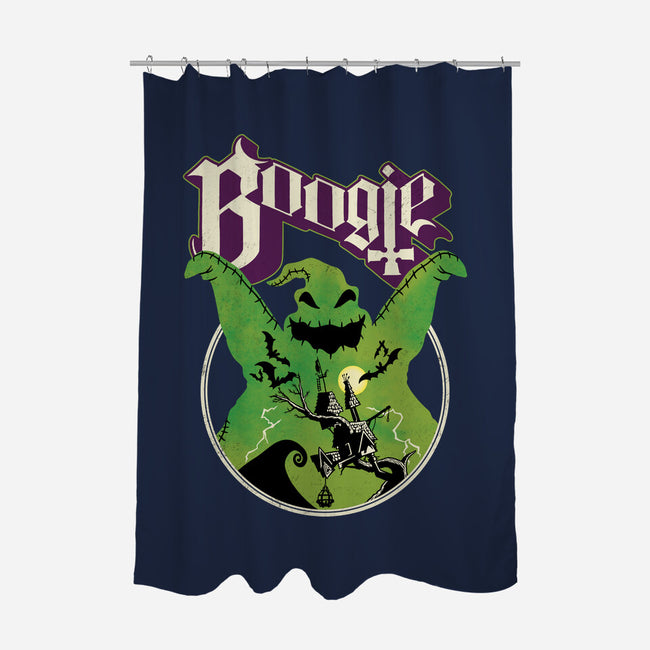Ghost Boogie-None-Polyester-Shower Curtain-Barbadifuoco
