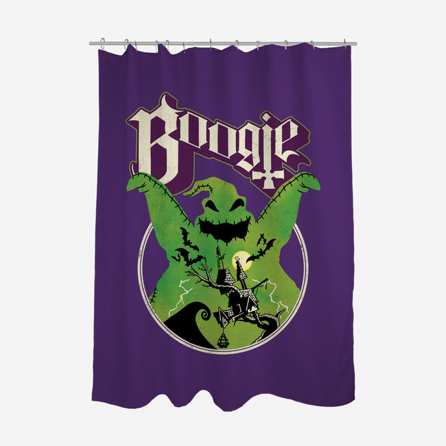 Ghost Boogie-None-Polyester-Shower Curtain-Barbadifuoco
