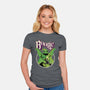 Ghost Boogie-Womens-Fitted-Tee-Barbadifuoco