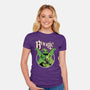 Ghost Boogie-Womens-Fitted-Tee-Barbadifuoco