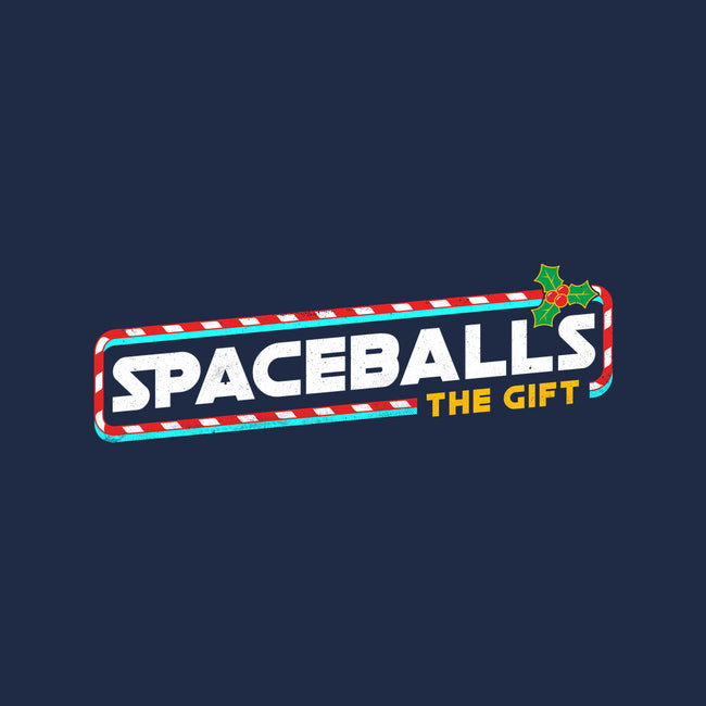 Spaceballs The Gift-Womens-V-Neck-Tee-rocketman_art