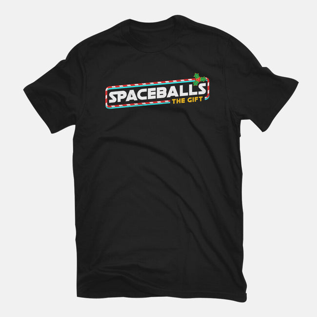 Spaceballs The Gift-Womens-Fitted-Tee-rocketman_art