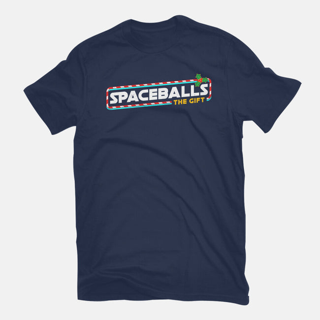 Spaceballs The Gift-Womens-Fitted-Tee-rocketman_art