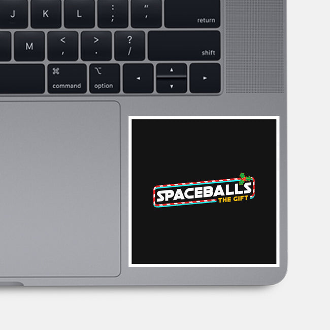 Spaceballs The Gift-None-Glossy-Sticker-rocketman_art