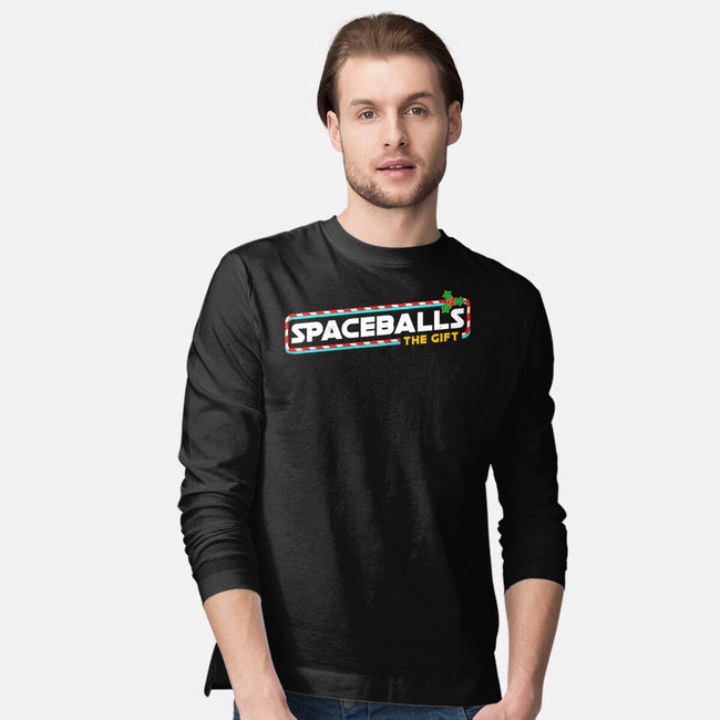 Spaceballs The Gift-Mens-Long Sleeved-Tee-rocketman_art