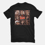 Nakatomi Bunch-Unisex-Basic-Tee-rocketman_art