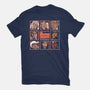 Nakatomi Bunch-Unisex-Basic-Tee-rocketman_art
