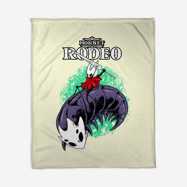 Hornet Rodeo-None-Fleece-Blanket-spoilerinc