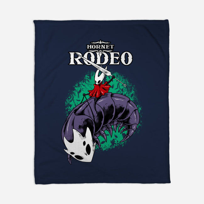 Hornet Rodeo-None-Fleece-Blanket-spoilerinc