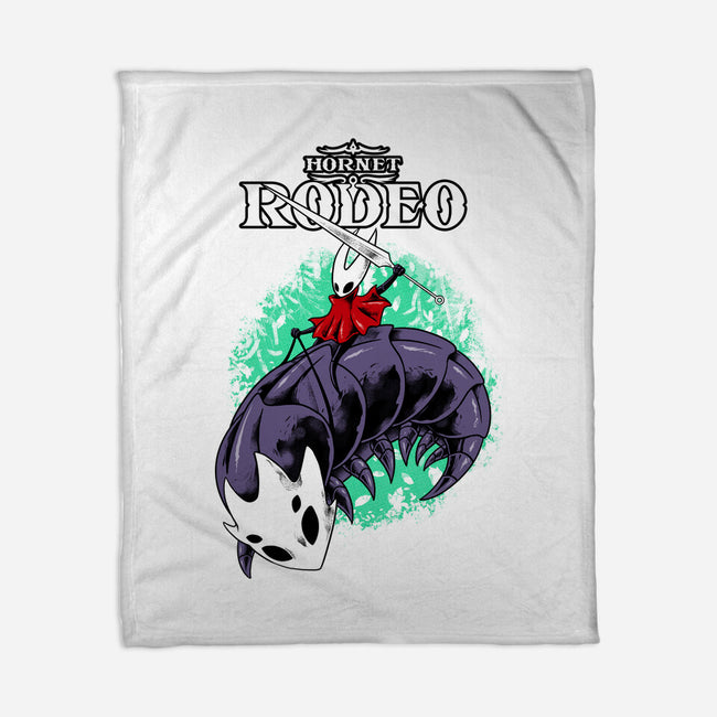 Hornet Rodeo-None-Fleece-Blanket-spoilerinc