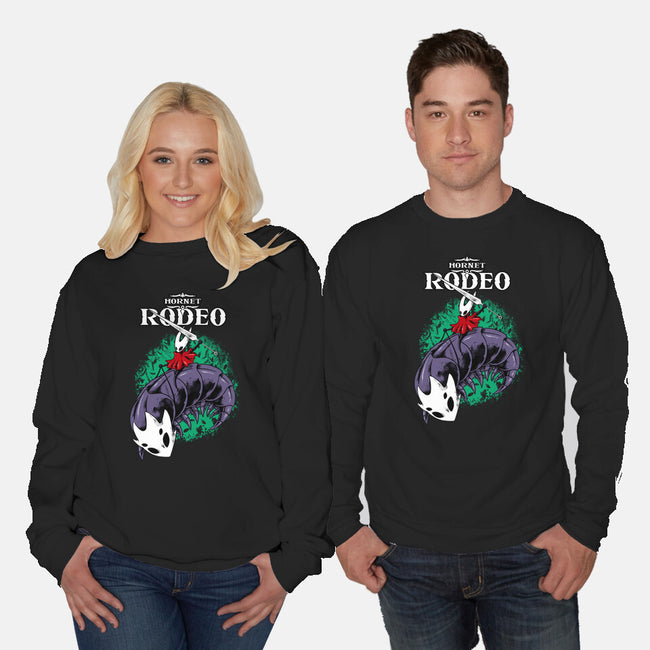 Hornet Rodeo-Unisex-Crew Neck-Sweatshirt-spoilerinc