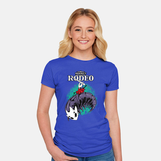Hornet Rodeo-Womens-Fitted-Tee-spoilerinc