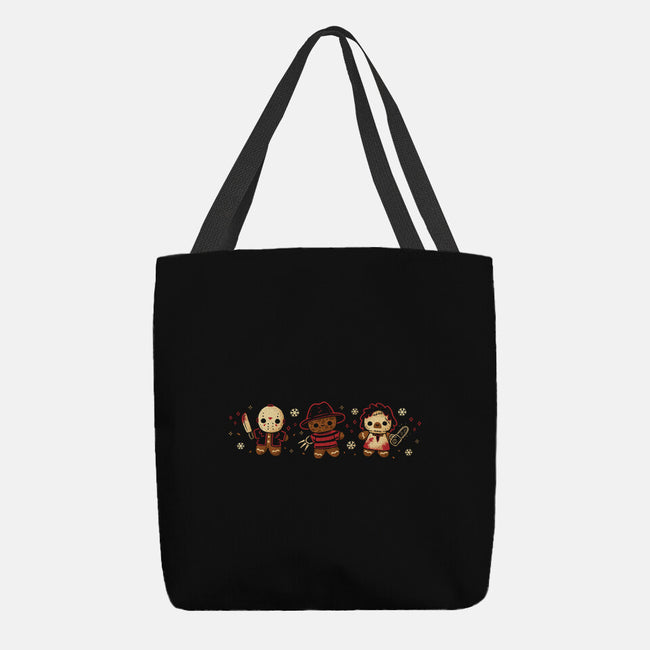 Cute Gingerbread Killers-None-Basic Tote-Bag-xMorfina