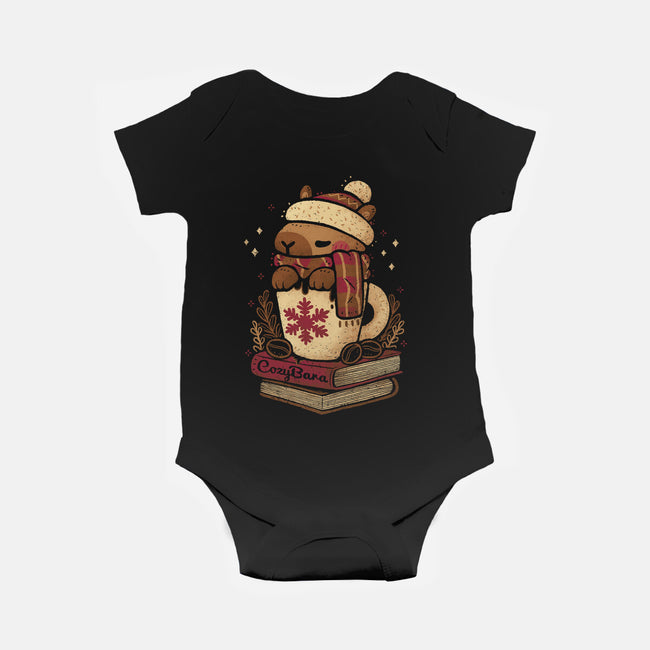 Chilly Cozy Capybara-Baby-Basic-Onesie-xMorfina