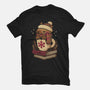Chilly Cozy Capybara-Womens-Fitted-Tee-xMorfina