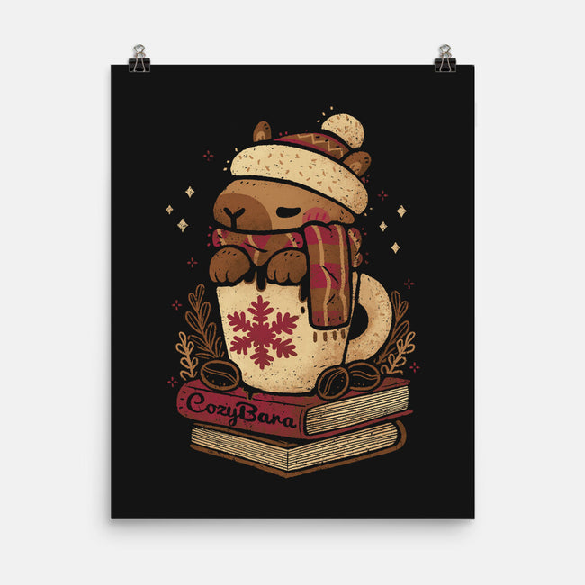 Chilly Cozy Capybara-None-Matte-Poster-xMorfina
