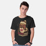 Chilly Cozy Capybara-Mens-Basic-Tee-xMorfina