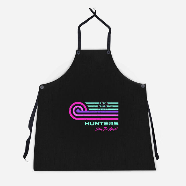 Retro Vintage Hunters-Unisex-Kitchen-Apron-retrodivision