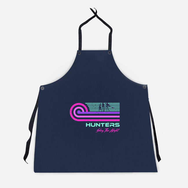 Retro Vintage Hunters-Unisex-Kitchen-Apron-retrodivision