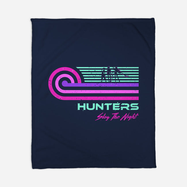 Retro Vintage Hunters-None-Fleece-Blanket-retrodivision