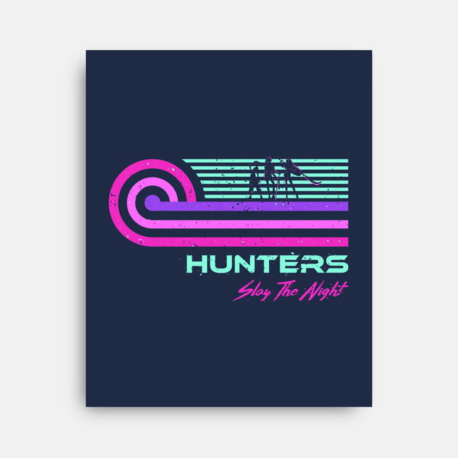 Retro Vintage Hunters-None-Stretched-Canvas-retrodivision