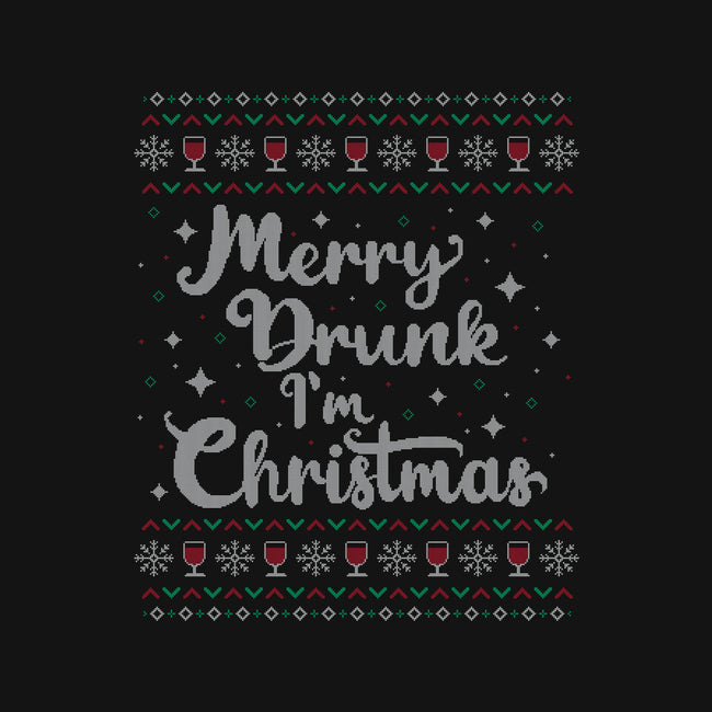Merry Drunk Im Christmas-Womens-Racerback-Tank-xMorfina