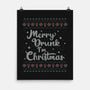 Merry Drunk Im Christmas-None-Matte-Poster-xMorfina