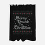 Merry Drunk Im Christmas-None-Polyester-Shower Curtain-xMorfina