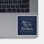 Merry Drunk Im Christmas-None-Glossy-Sticker-xMorfina