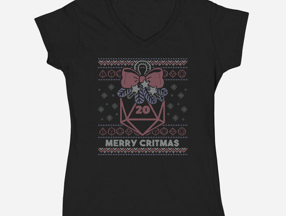 Merry Critmas Ugly Sweater