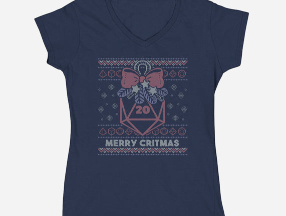Merry Critmas Ugly Sweater